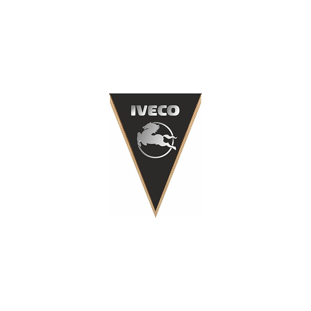 Треугольный вымпел IVECO фон черный SKYWAY S05101033 - выгодная цена ...