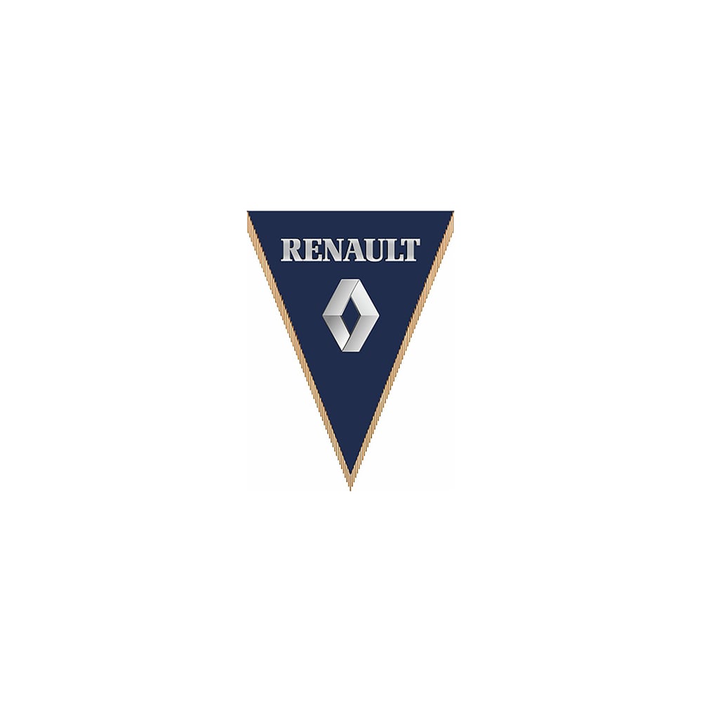Треугольный вымпел RENAULT фон синий SKYWAY S05101070 - выгодная цена ...