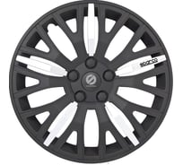 Колпаки на колеса Sparco Leggera коплект 4 шт., черн./серебро, разм. 14" (350 мм) SPC/WC-1350L BK/SILVER (14)