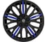 Колпаки на колеса Sparco Leggera коплект 4 шт., черн./синий, разм. 14" (350 мм) SPC/WC-1350L BK/BL (14) 1