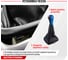 Ручка КПП кожа искусственная 2115 с чехлом синяя SKYWAY S06202019 4