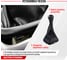 Ручка КПП кожа искусственная 2115 с чехлом черная SKYWAY S06202020 11