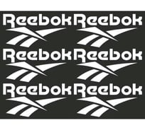 Наклейка SKYWAY БЛИКЕР термо плоттер Reebok (150х250) цвет серебро (упаковка 1 шт) S08104014