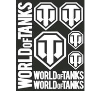 Наклейка SKYWAY БЛИКЕР термо плоттер World of tanks цвет серебро Л1903