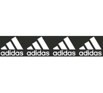 Наклейка SKYWAY БЛИКЕР термо плоттер, Adidas Originals 50х250, цвет серебро, 1 шт. S08104067