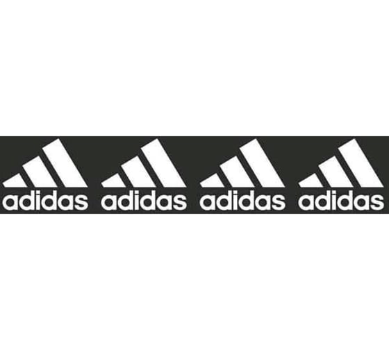 Наклейка SKYWAY БЛИКЕР термо плоттер, Adidas Originals 50х250, цвет серебро, 1 шт. S08104067 1