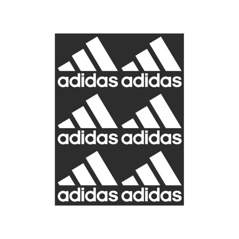 Наклейка SKYWAY БЛИКЕР термо плоттер Adidas Originals (150х250) цвет  серебро (упаковка 1 шт) S08104003