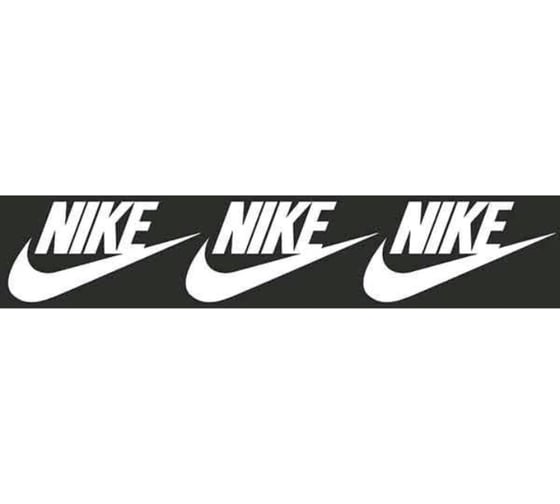 Наклейка SKYWAY БЛИКЕР термо плоттер Nike цвет серебро Л1900 1