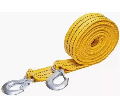 Буксировочный трос ГЛАВДОР GL-07, 6 т х 5 м, 2 крюка 47422