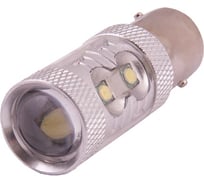 Автолампа диод S25 10 SMD диодов BAY15d 2-контурный, белая SKYWAY S08201032