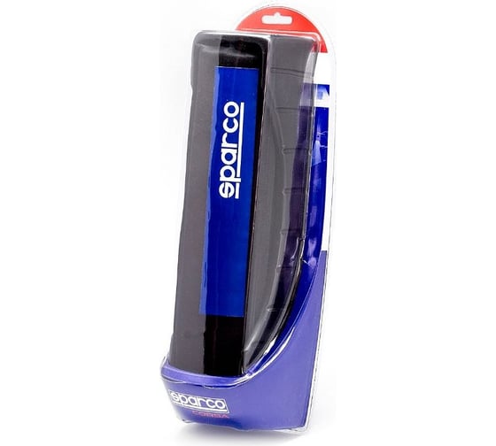 Накладки на ремень безопасности Sparco Racing 2 шт. в компл., черн./синий SPC/RCN-0205 BK/BL