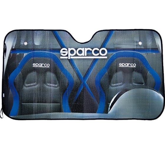 Солнцезащитный экран Sparco фирменный принт на одной стороне, светоотражающий, разм.S SPC/SUN-100 (S)