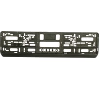 Рамка номерного знака ГЛАВДОР GL-68, черная /50 49843
