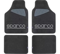 Автомобильные ковры Sparco Classic ковролиновые, 4 предм., черн./серый SPC/CLS-404 BK/GY