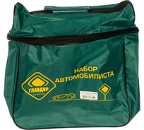 Сумка ГЛАВДОР 35х30х11 см GL-667 зеленая на молнии 53736