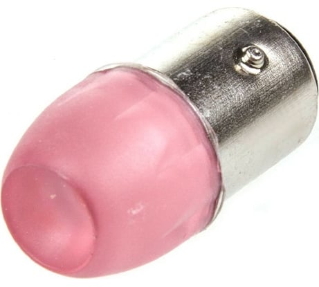 Автолампа диод S25 3 SMD диода BAY15d 2-контурная красная SKYWAY S08201254