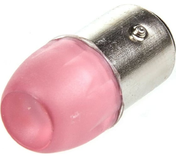 Автолампа диод S25 3 SMD диода BAY15d 2-контурная красная SKYWAY S08201254