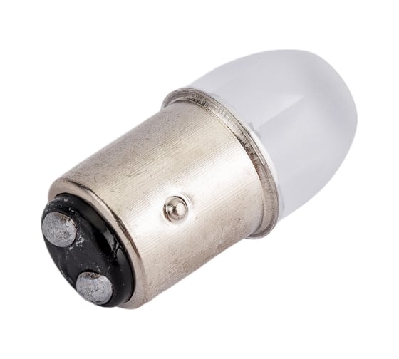 Автолампа диод S25 3 SMD диода BAY15d 2-контурная, белая SKYWAY S08201253