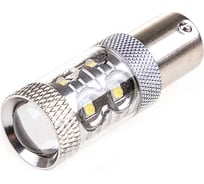 Автолампа диод S25 P21W 10 SMD диодов BA15s 1-контурная, белая SKYWAY S08201257