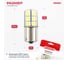 Автолампа SKYWAY диод S25 P21W 12V 12 SMD диодов, 1-контакт, BA15s белая, в комплекте 2 шт S08201047 5