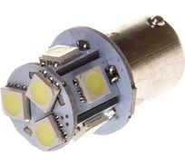 Автолампа диод S25 P21W 24V 8 SMD диодов BA15s 1-контурная белая SKYWAY S08202003