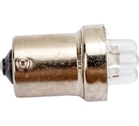 Автолампа диод S25 P21W 24V 3 LED диода BA15s 1-контурная, белая SKYWAY S08202030