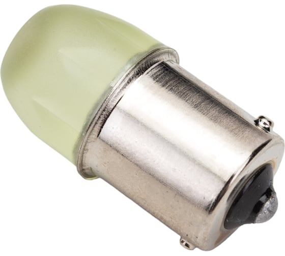 Автолампа SKYWAY диод S25 (PY21W) 12V 3 SMD диода 1-конт BA15s жёлтая в комплекте 2 шт S08201252