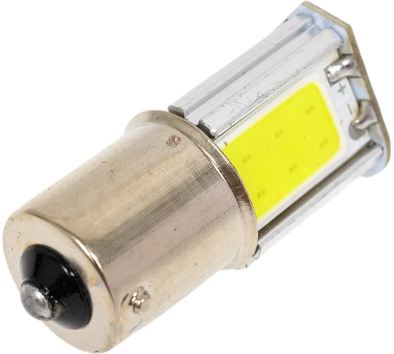 Автолампа диод S25 P21W 4 COB диода BA15s 1-контурная белая SKYWAY S08201033