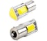 Автолампа диод S25 P21W 4 COB диода BA15s 1-контурная белая SKYWAY S08201033 9
