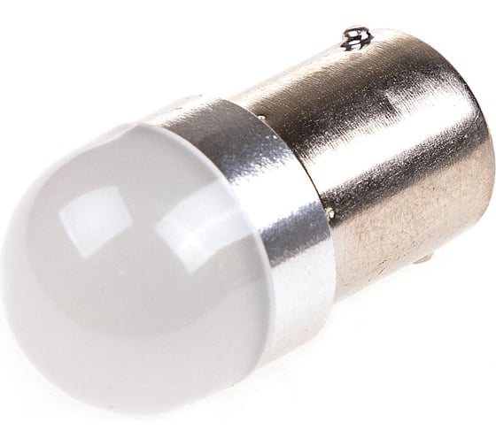 Автолампа SKYWAY диод S25 (P21W) 9/30V 4 SMD диода 1-конт BA15s белая, 2 шт. S08201274 1