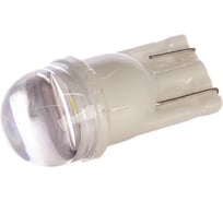 Автолампа диод T10 1 SMD диод без цоколя 1-контурная, белая SKYWAY S08201409
