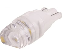 Автолампа диод T10 2 диода без цоколя 1-контурная В1 белая SKYWAY S08201295