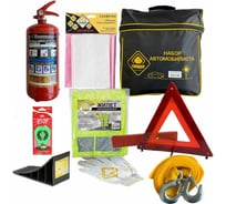 Набор автомобилиста ГЛАВДОР 50х40х10 см  GL-681 + жилет + противооткатный башмак 53735