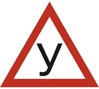 Наклейка SKYWAY НОВИЧОК треуг. У наруж. S08101033
