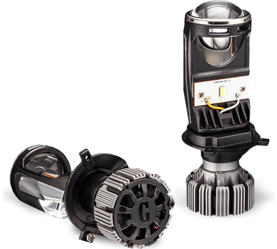 Светодиодная линза Clearlight вентилятор KBM CL G3 Н4 mini