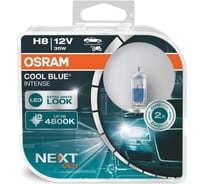 Автолампа Osram H8, 35 Вт, PGJ19-2+100%, COOL BLUE INTENSE NextGen 2 шт., 4800 K 64212CBN-HCB