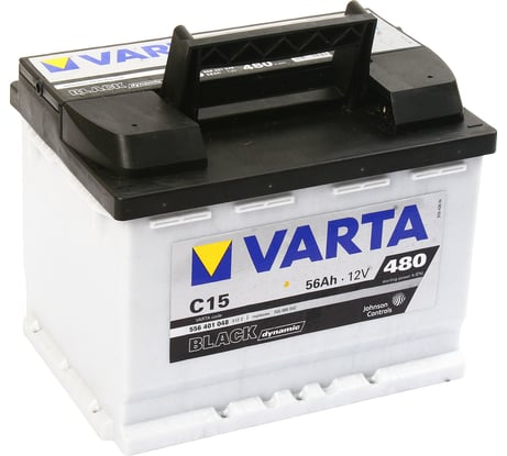 Аккумуляторная батарея VARTA 6СТ56з Black Dynamic 242х175х190 556 401 048 312 2 C15