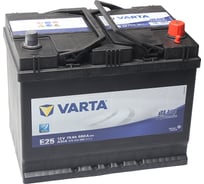 Аккумуляторная батарея Varta 6СТ75з BD JIS 261х175х220 575 412 068 313 2 E25 575412068