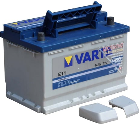 Аккумуляторная батарея Varta 6СТ74з BD 278х175х190 574 012 068 312 2 E11 574012068