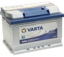 Аккумуляторная батарея Varta 6СТ60з BD 242х175х175 560 409 054 313 2 D59 560409054