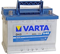 Аккумуляторная батарея Varta 6СТ60з BD 242х175х190 560 127 054 316 2 D43 560127054