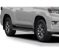 Защита штатных порогов Rival d42, для Toyota Land Cruiser Prado 150, 2009-н.в. R.5704.016