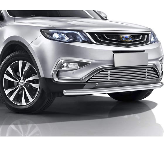Решетка бампера Rival d10 для Geely Atlas 2018- G.1901.001 1