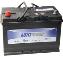 Аккумуляторная батарея AUTOPOWER 6СТ91з 306х173х225 591 401 074 A91JX