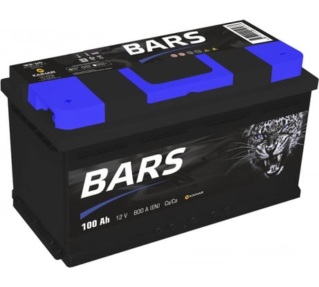 Аккумуляторная батарея BARS 6СТ100 VL АПЗ 304х173х220 115D31L