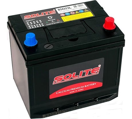 Аккумуляторная батарея Solite 6СТ70 230х168х220 85D23L ВН 85D23L B/H