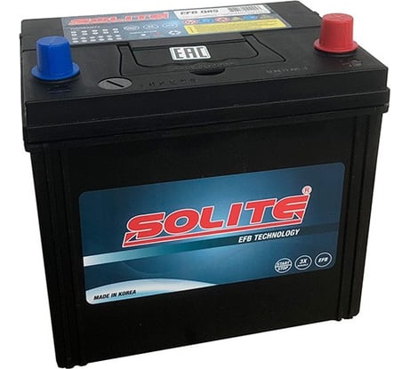 Аккумуляторная батарея SOLITE EFB Asia Q85 6СТ70 230х168х220 EFB Q85L