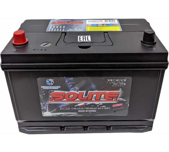 Аккумуляторная батарея SOLITE 6СТ110 125D31R BH 301х172х220 125D31R BH
