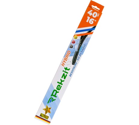 Щетка стеклоочистителя 16/40 см Hybrid Rekzit 91640