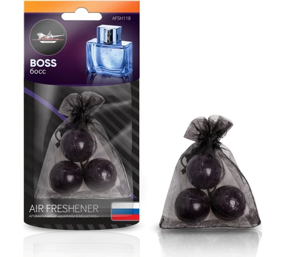Ароматизатор Airline Шарики в мешочке, boss AFSH118 1
